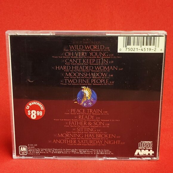 Cat Stevens Greatest Hits CD 1972 - Picture 2 of 8